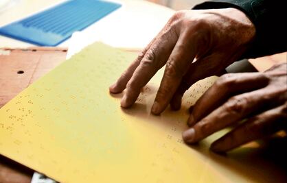 Celebran el primer Día Mundial del Braille