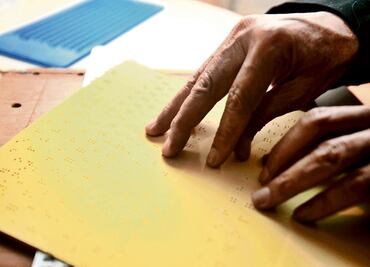 Celebran el primer Día Mundial del Braille