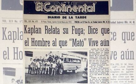 David Kaplan fue el primero en fugarse de una prisión en helicóptero