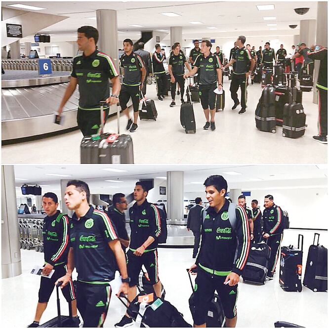 Javier Hernández ya está en Estados Unidos para el vital duelo (CORTESÍA FMF)