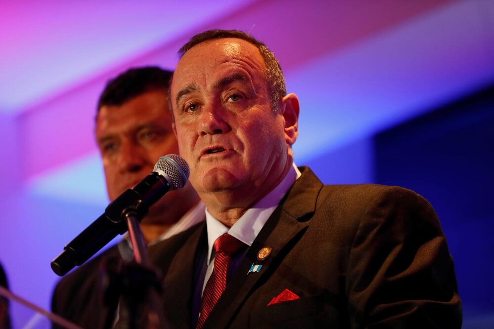 Alejandro Giammattei, candidato a la presidencia de Guatemala / EFE
