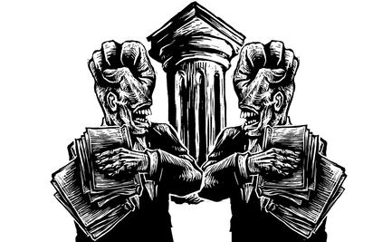 Violencia desmedida en la universidad fundada por AMLO