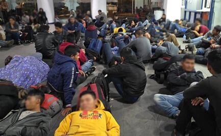 Rescata INM a 156 migrantes localizados en Veracruz