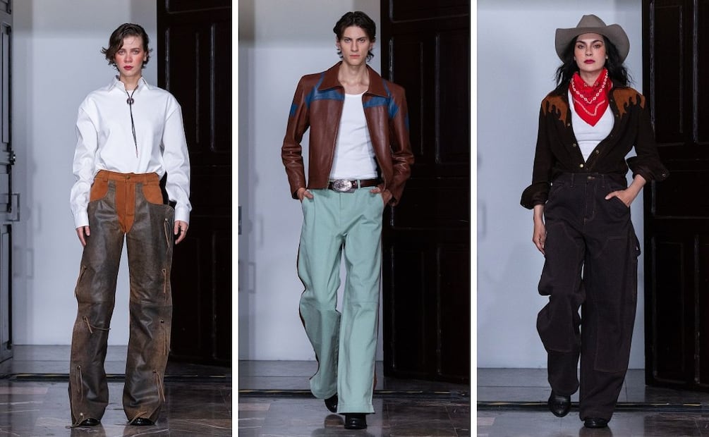 El cierre del segundo día estuvo a cargo de Alejandro Fernández y su marca Arrre. Foto: Cortesía Volvo Fashion Week México