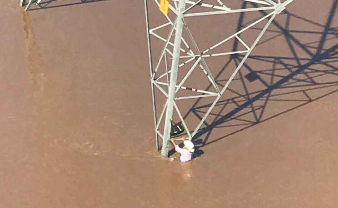 Intensas lluvias en Sonora. Foto: Especial