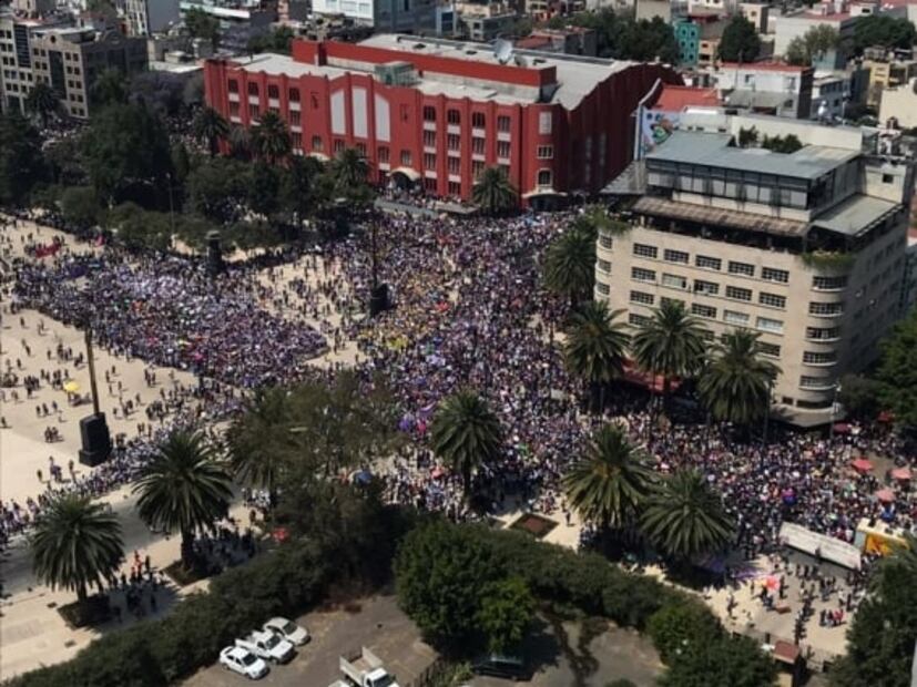 Las fotos más icónicas de la marcha del 8 de marzo