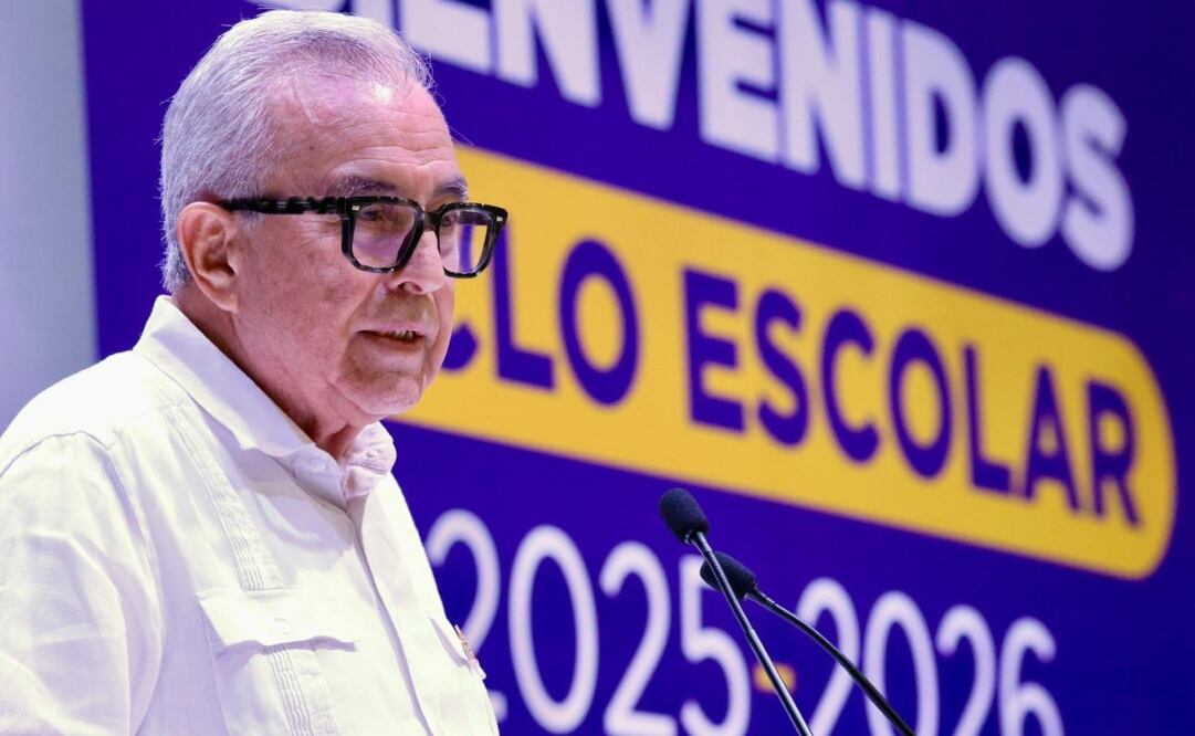 El gobernador de Sinaloa dice que deben acreditarse sobornos de "El Mayo" a políticos (27/08/2025). Foto: Especial