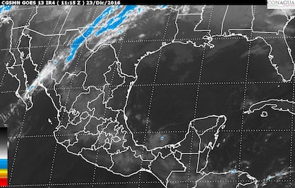 Frente 16 mantendrá temperaturas frescas en norte y noreste del país