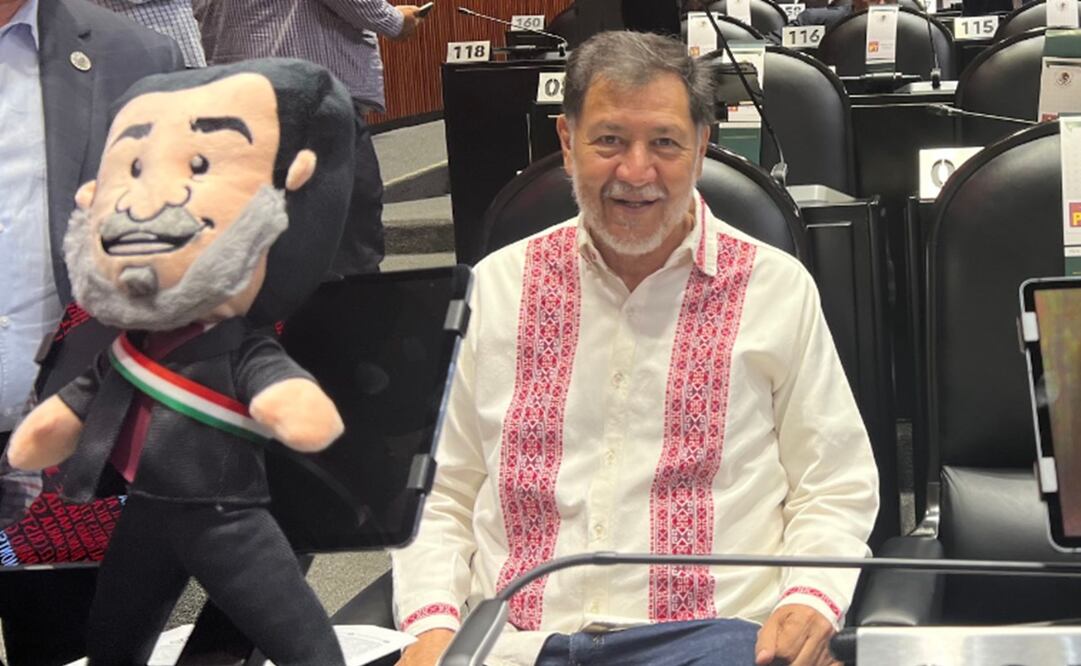 Gerardo Fernández Noroña. Foto: Twitter @FernandezNorona