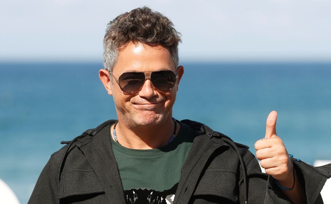 El cantante Alejandro Sanz en el Festival de Cine de San Sebastián. Foto: EFE/Juan Herrero.