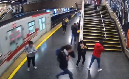 VIDEO: ¡Impactante! Joven muere tras arrojarse a las vías del metro en Santiago de Chile