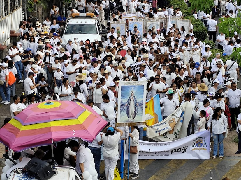 “No queremos aprender a vivir anestesiados frente al sufrimiento humano”, aseguró el obispo: (Foto: Justino Miranda/ EL UNIVERSAL)