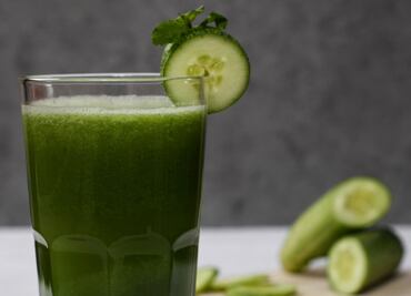 Los beneficios del jugo de pepino
