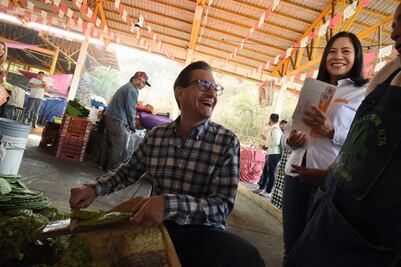 Salomón Chertorivski visita el Centro de Acopio de Nopal en Milpa Alta