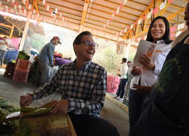 Salomón Chertorivski visita el Centro de Acopio de Nopal en Milpa Alta