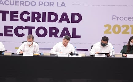 Instituciones y partidos políticos firman pacto electoral en Tamaulipas