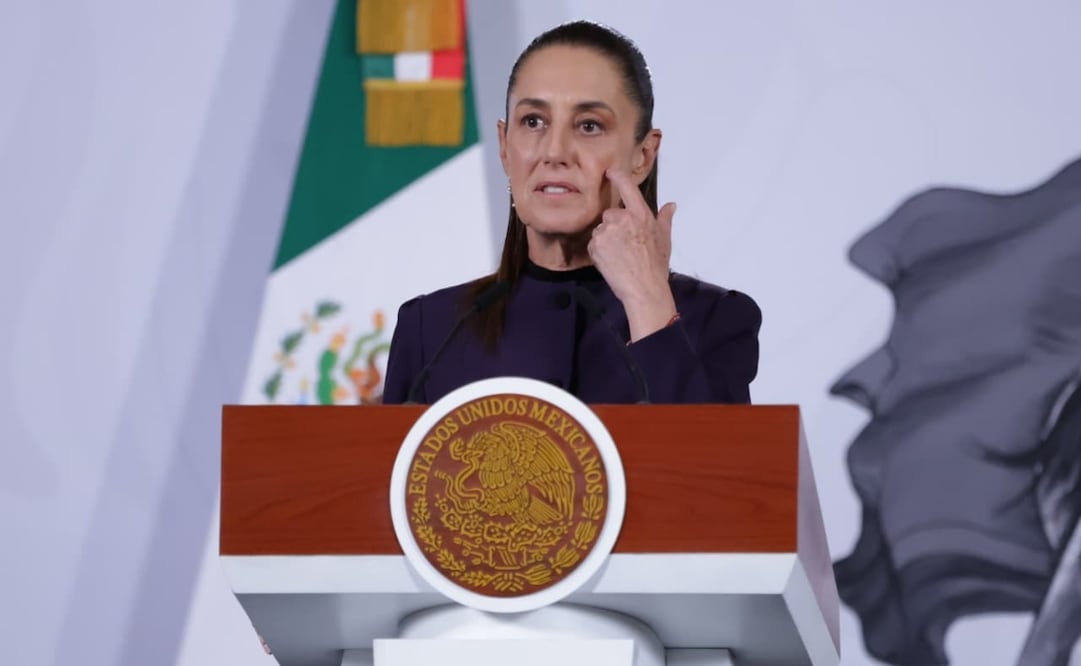 La mañanera del pueblo encabezada por la presidenta Claudia Sheinbaum Pardo, en el Salón Tesorería de Palacio Nacional el 18 de mayo de 2026. Foto: Fernanda Rojas/ EL UNIVERSAL