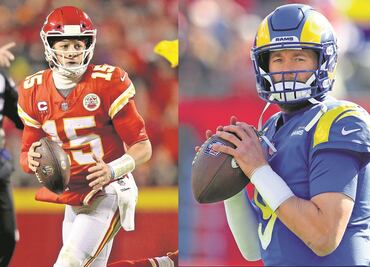 Chiefs y Rams, los equipos favoritos para llegar al Super Bowl LVI