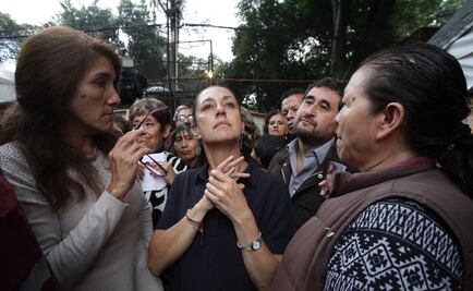 No habrá retrocesos en reconstrucción de Multifamiliar Tlalpan: Sheinbaum