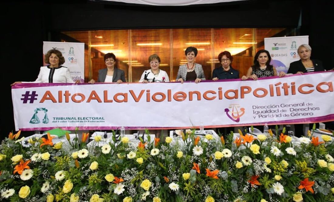 La magistrada presidenta, Janine Madeline Otálora, señaló que las elecciones deben de ser una de las vías para contener la violencia. Foto: Especial