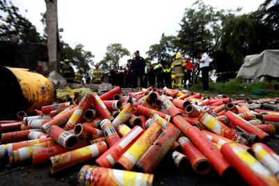 Explosión de polvorín en Tultepec deja un lesionado