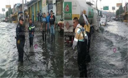 Reportan lluvia en 12 delegaciones de la CDMX
