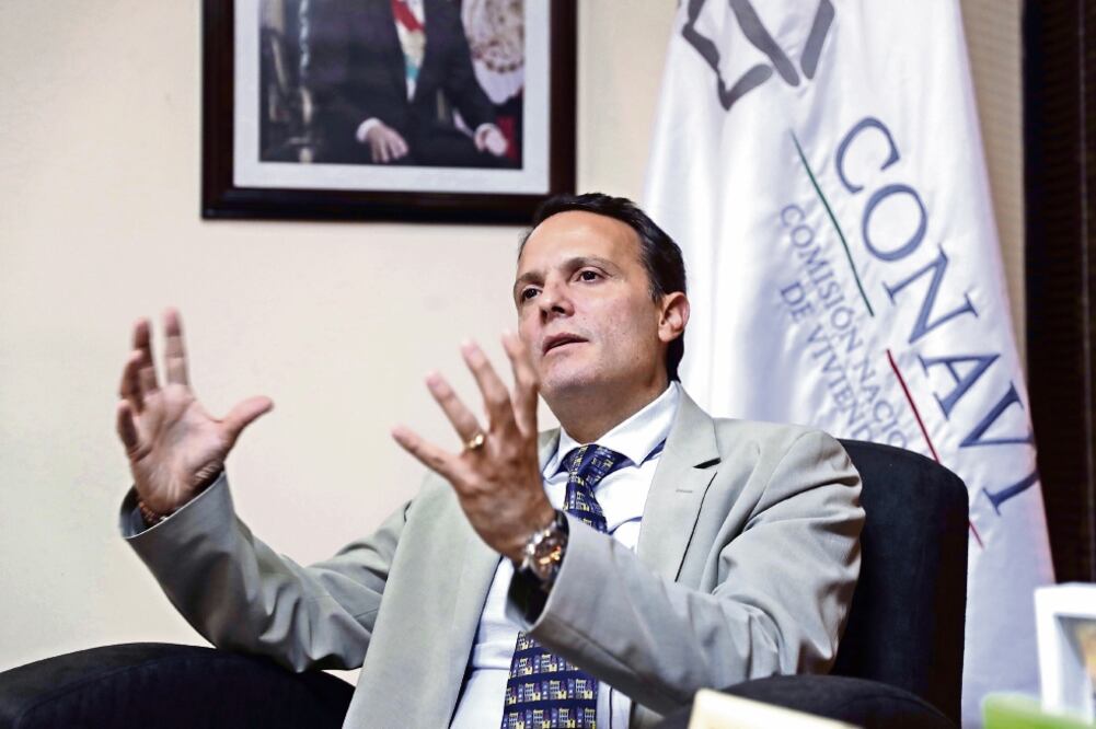 Jorge Wolpert Kuri Director General de la Comisión Nacional de Vivienda (LUIS CORTÉS. EL UNIVERSAL)