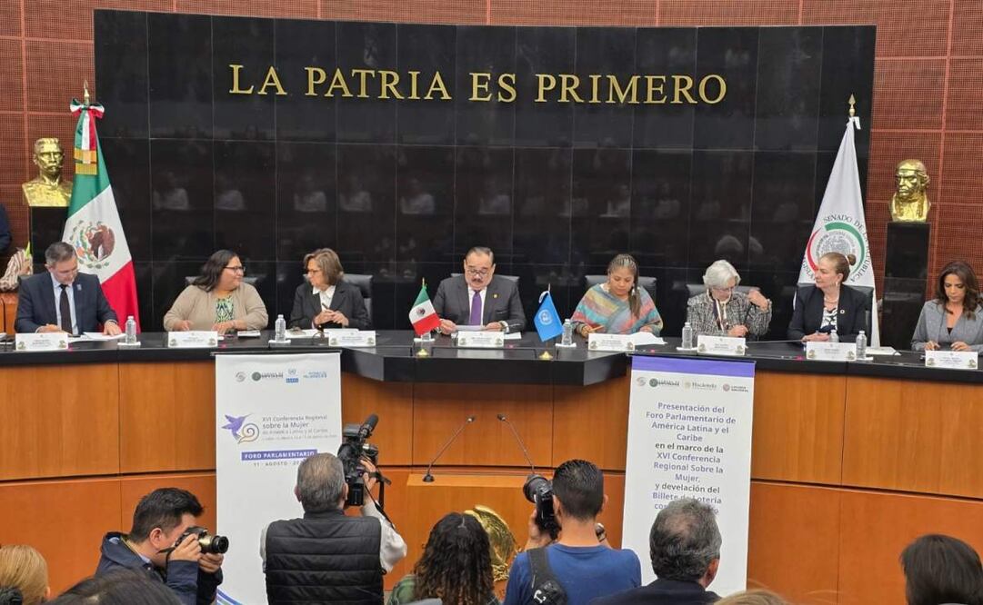 Anuncian Foro Parlamentario de América Latina y El Caribe, que se llevará a cabo a partir del próximo 11 de agosto en México. Foto: Especial