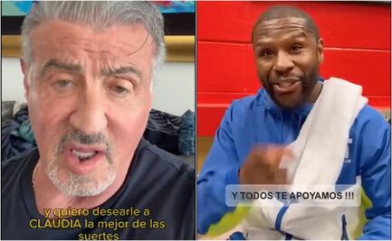 “Rocky”, Mayweather y figuras del boxeo apoyan a Sheinbaum…por clase masiva de box en el Zócalo
