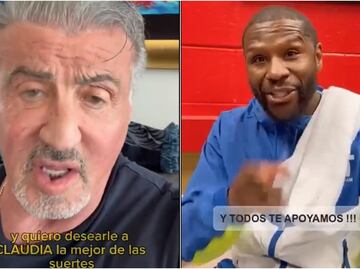 “Rocky”, Mayweather y figuras del boxeo apoyan a Sheinbaum…por clase masiva de box en el Zócalo