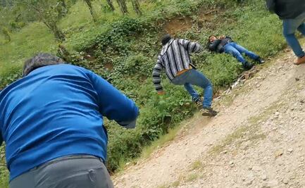 Paramilitares desde Chenalhó mantienen hostigamiento en Aldama; reporteros viven tiroteo