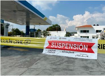 Derrame de combustible en drenaje de municipio de Colima provoca evacuación de viviendas; suspenden servicio en gasolinera