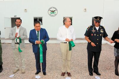 Entregan a GN instalaciones en Graciano Sánchez, San Luis Potosí