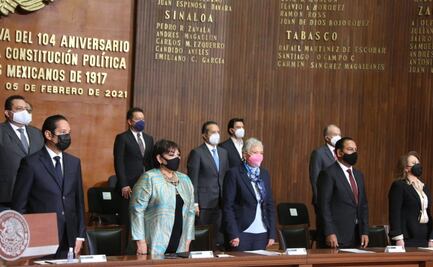Minuto a minuto del 104 aniversario de la promulgación de la Constitución