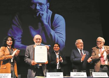 Dan Reconocimiento Universitario a Matos Moctezuma