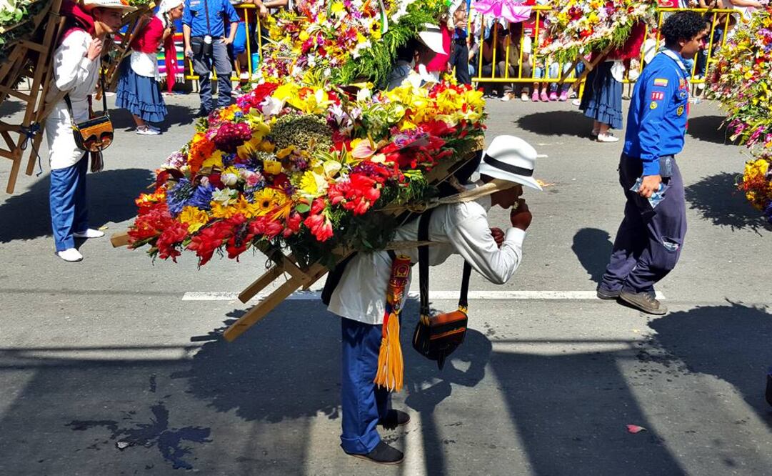 Cada año, durante los primeros días de agosto, la ciudad colombiana de Medellín celebra su tradicional Feria de las Flores. Foto: Adriana Pérez