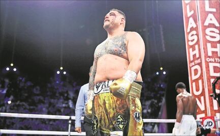 Andy Ruiz: Decepcioné a la gente, tengo que volver a ganármela