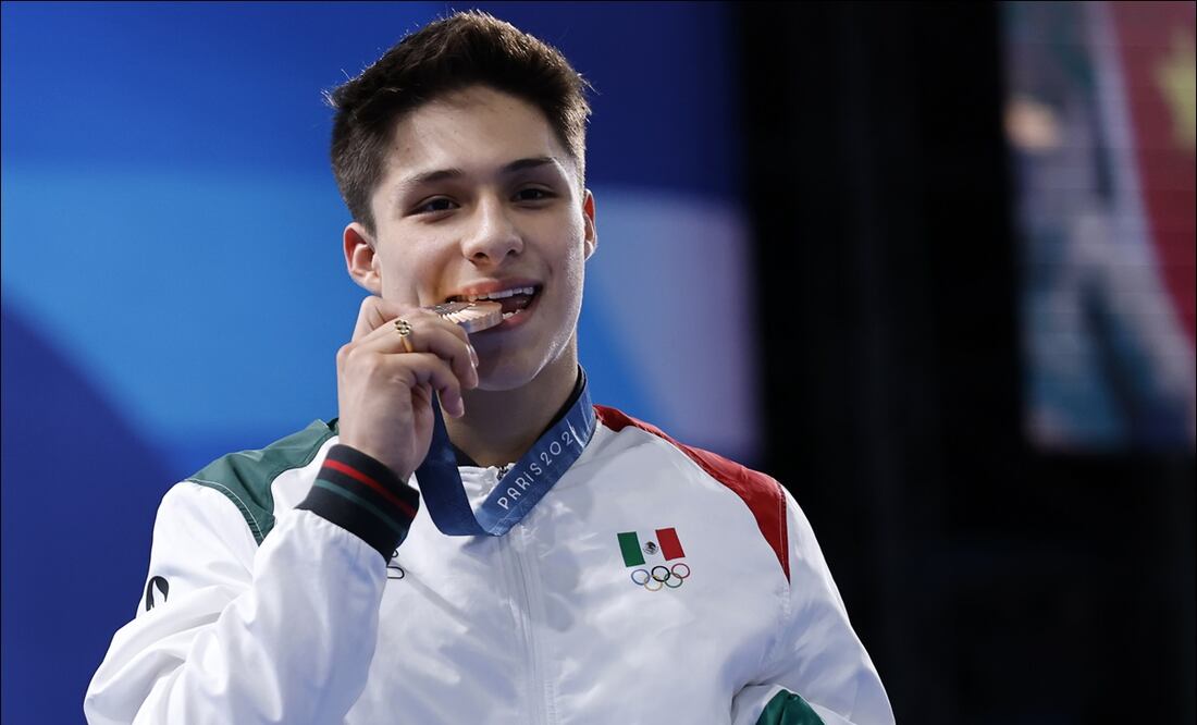 Osmar Olvera igualó un récord olímpico mexicano / FOTO: EFE