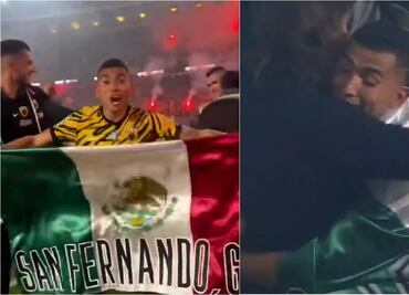 VIDEO: Orbelín Pineda y sus emotivas celebraciones con Matías Almeyda y la bandera de México