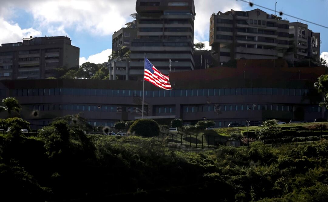 Embajada de EU en Caracas, Venezuela. Foto: EFE