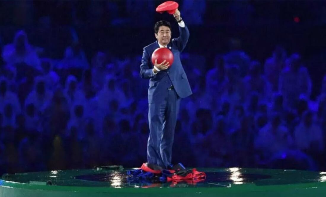 Los organizadores de Tokio 2020 dijeron en un comunicado el lunes que a Abe se le ocurrió la idea de Super Mario durante una tormenta de ideas