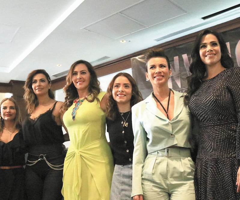 Galliano, Del Castillo, Centeno y Coronado conforman el show Invencible. FERNANDA ROJAS. EL UNIVERSAL