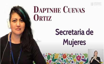 Perfil: ¿Quién es Daptnhe Cuevas Ortiz, próxima Secretaria de las Mujeres?