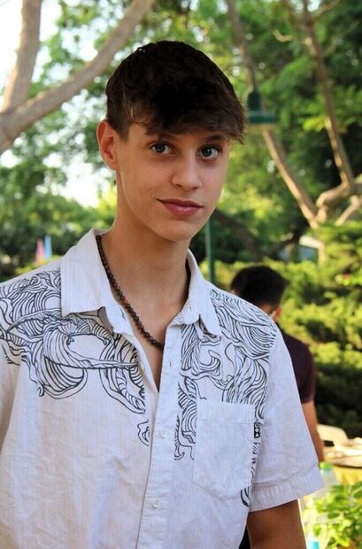 Noam Or, de 17 años. Foto: AP
