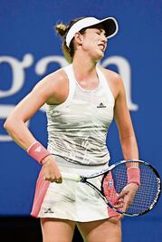 Sorprenden a Muguruza