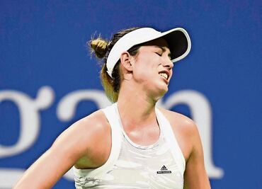 Sorprenden a Muguruza