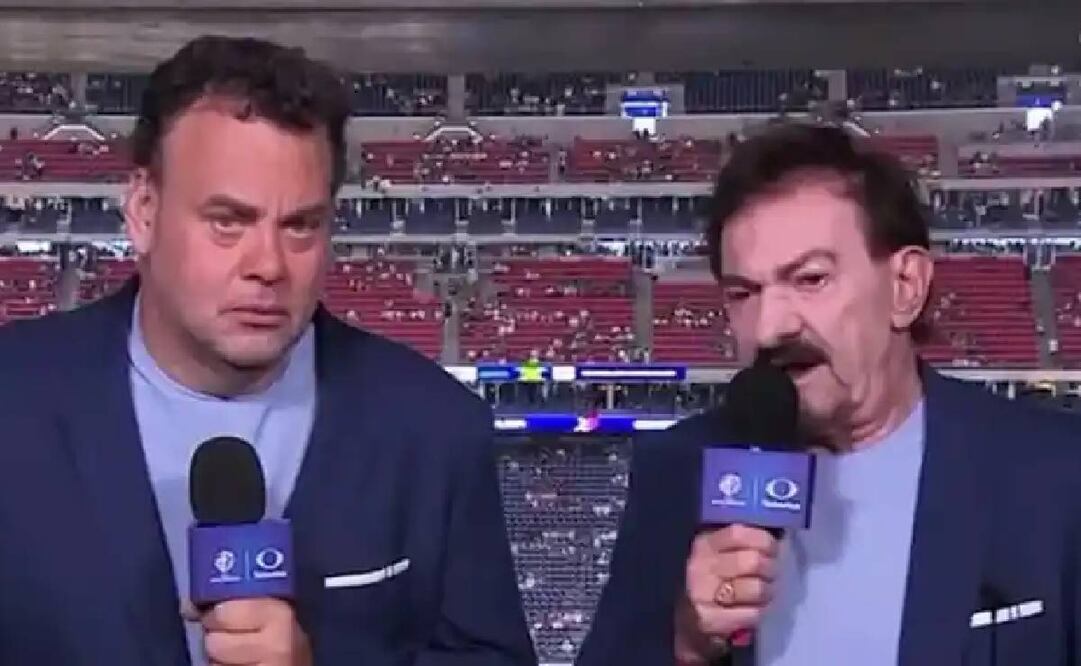 La Volpe lanzó un certero comentario contra Faitelson en la transmisión de Televisa. Foto: Especial