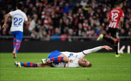 Barcelona pierde a dos piezas fundamentales para el partido de vuelta contra el Napoli