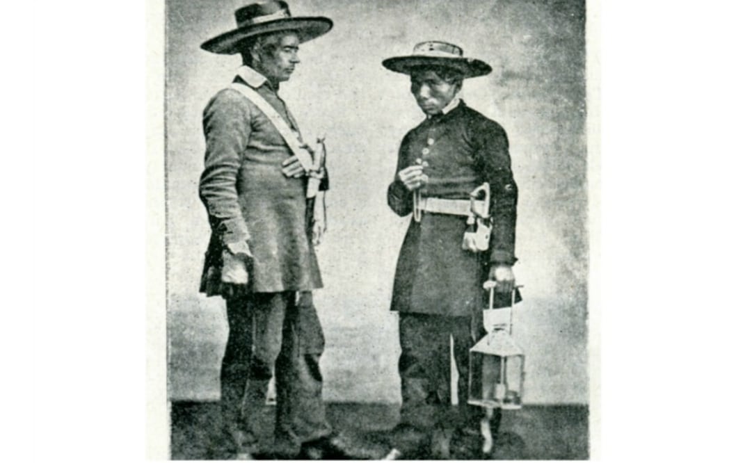 El guarda faroles de la Glorieta de los Insurgentes