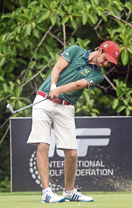 Isidro Benítez fue el mejor tricolor, con ronda de 70 golpes (MUNDIAL DE GOLF)